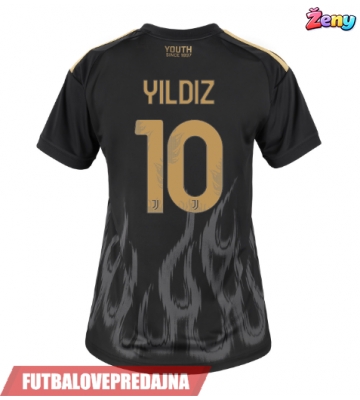 Lacne Ženy Futbalové dres Juventus Kenan Yildiz #10 2026-27 Krátky Rukáv - Tretina